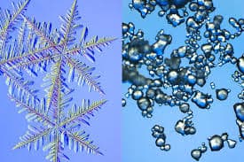 Snowflake formation